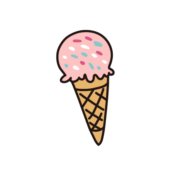アイスクリーム（一段）